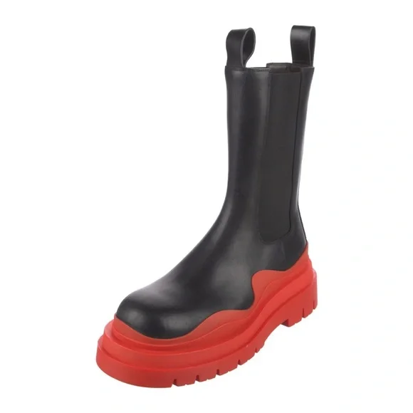 Bottega Veneta Woman’s Tire Chelsea Boots - Picture 2 of 13